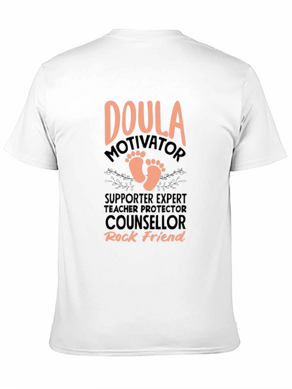 Doula Motivator Black T-Shirt