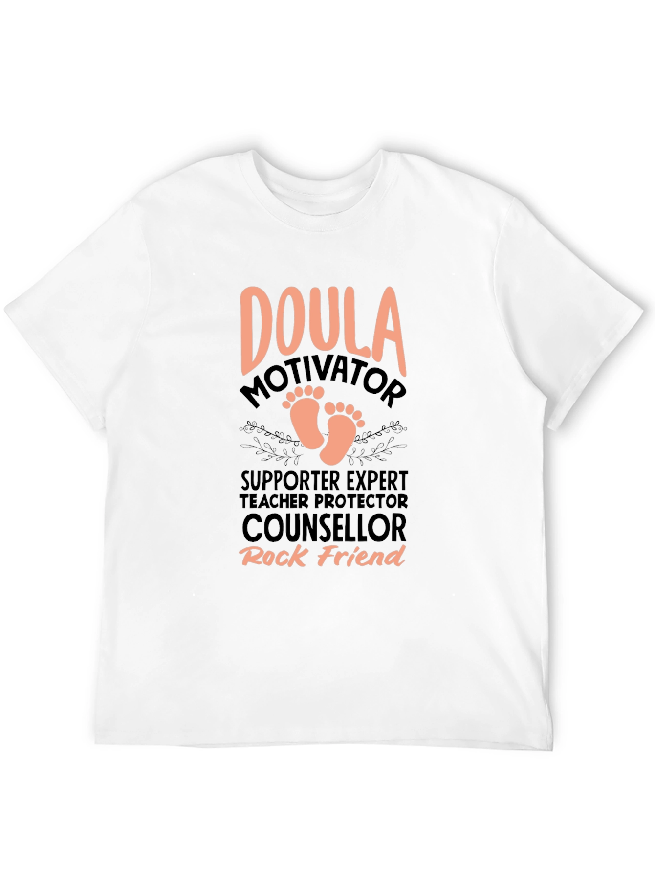 Doula Motivator Black T-Shirt