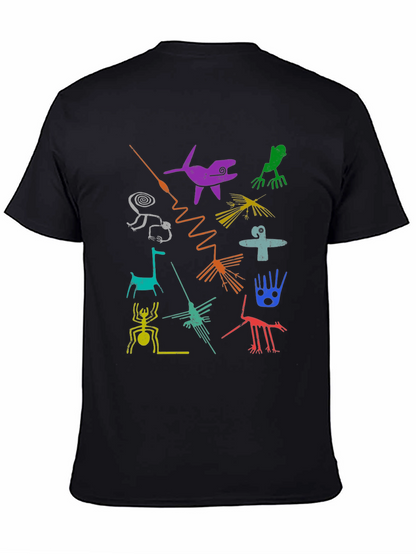Nazca Lines Graphic Tee - Unique Design
