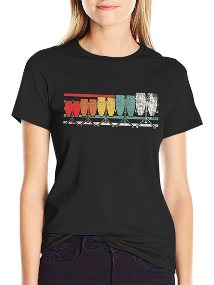 Retro Conga Drum T-Shirt