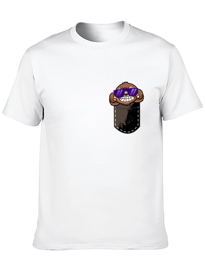 Cool Sloth Pocket Tee - Comfy Graphic T-Shirt
