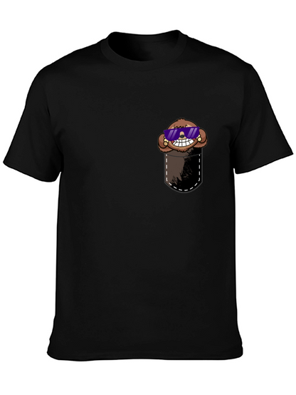 Cool Sloth Pocket Tee - Comfy Graphic T-Shirt