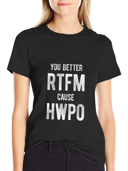 RTFM / HWPO Graphic T-Shirt