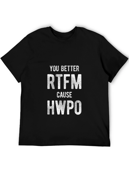 RTFM / HWPO Graphic T-Shirt