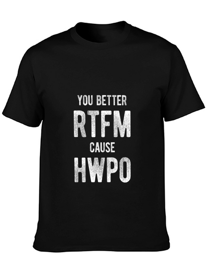 RTFM / HWPO Graphic T-Shirt
