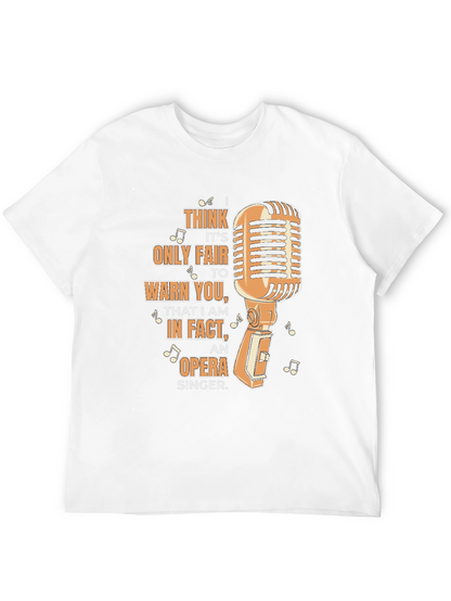 Opera Singer Novelty Graphic Tee