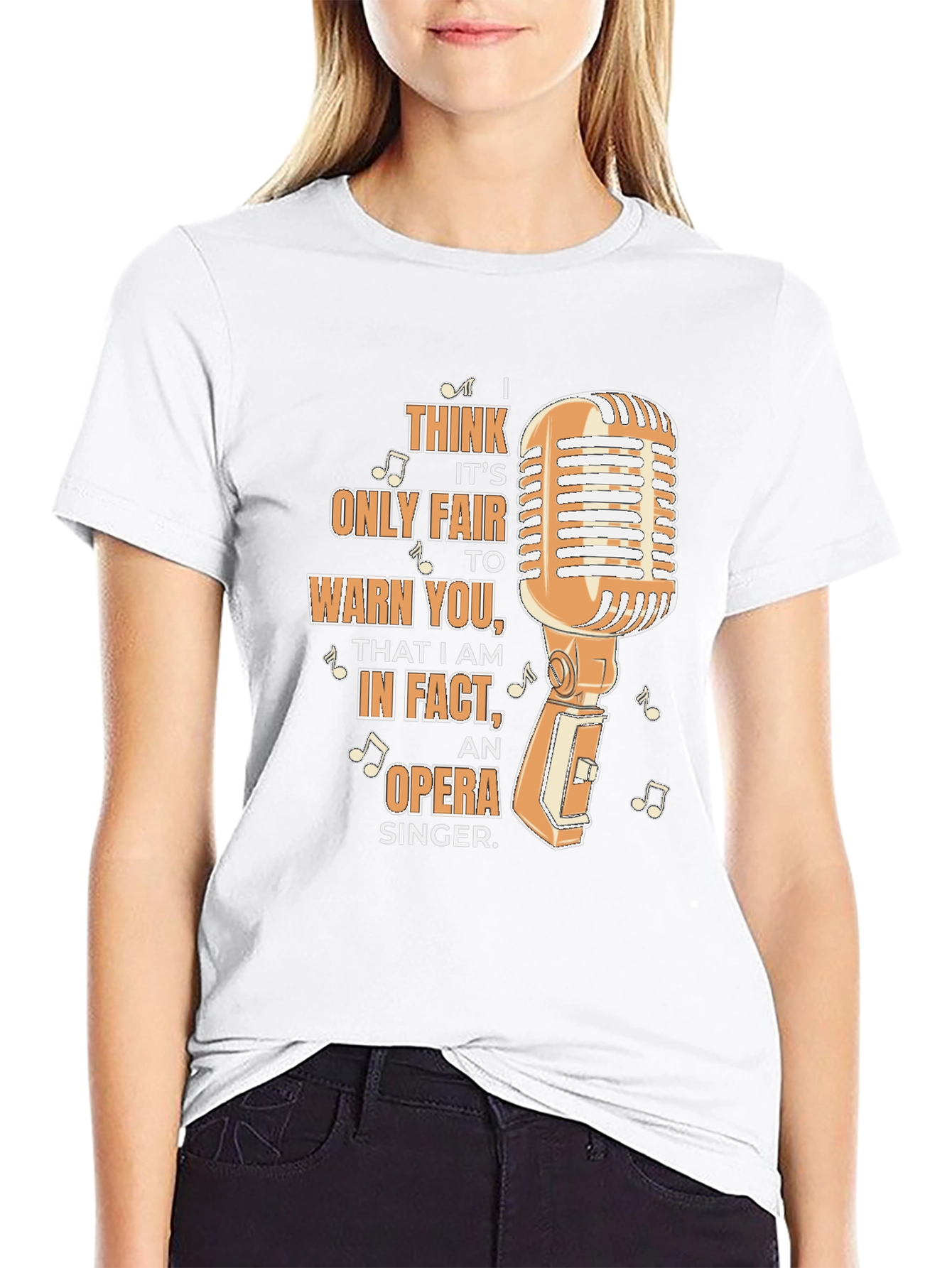 Opera Singer Novelty Graphic Tee