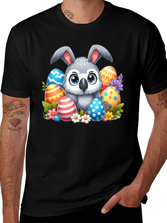 Cute Easter Owl Bunny T-Shirt