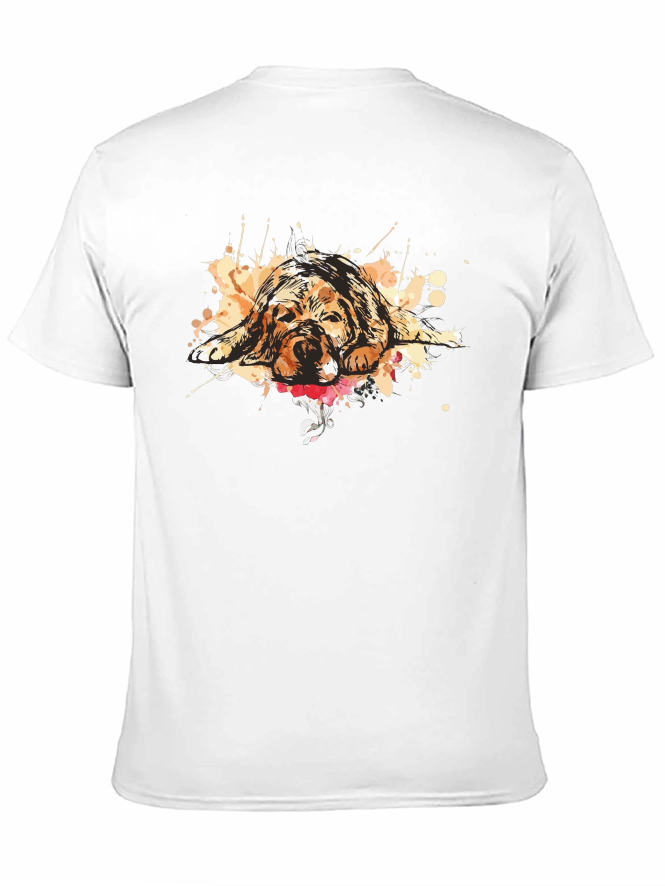 Dog Graphic T-Shirt - Relaxed Fit