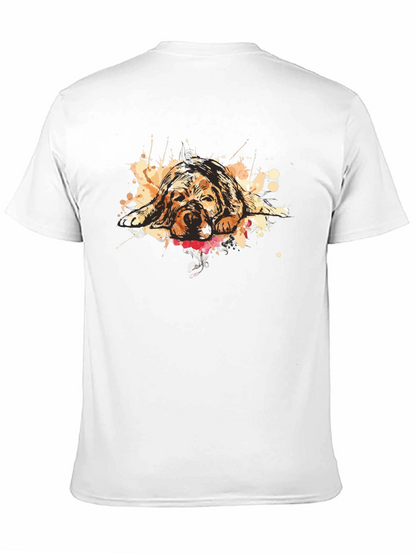 Dog Graphic T-Shirt - Relaxed Fit