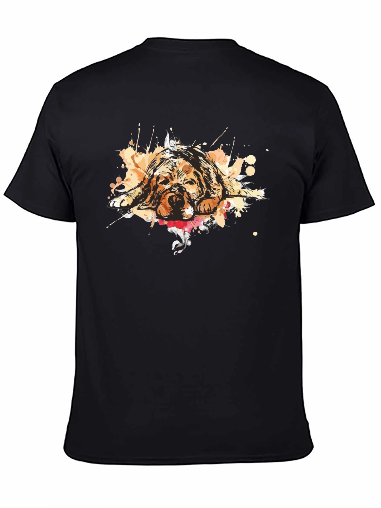 Dog Graphic T-Shirt - Relaxed Fit