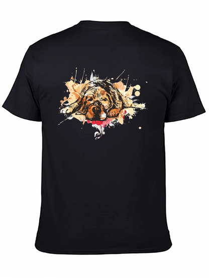 Dog Graphic T-Shirt - Relaxed Fit