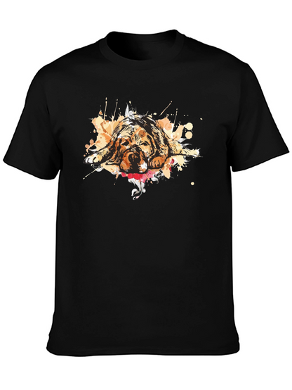 Dog Graphic T-Shirt - Relaxed Fit