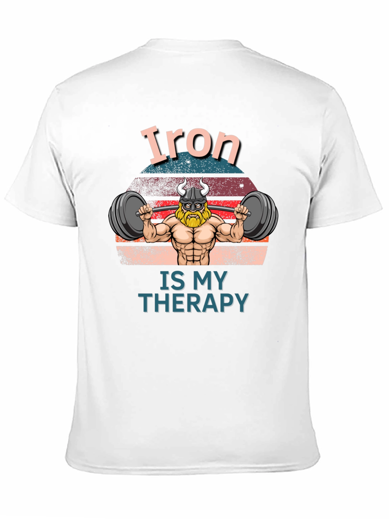 Iron is my Therapy Black T-Shirt