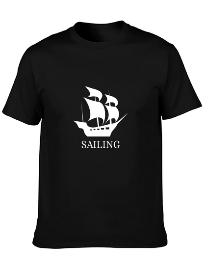 Sailing Graphic T-Shirt - Classic Design