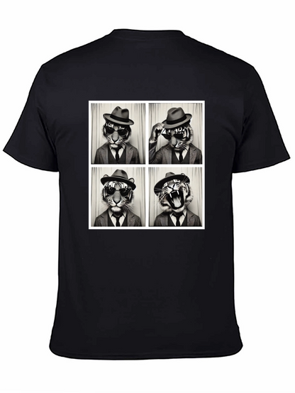 Tiger Fedora Photo Booth T-Shirt
