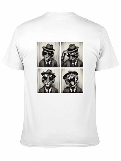 Tiger Fedora Photo Booth T-Shirt