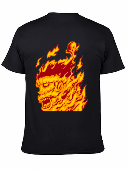 Fiery Graphic Tee - Burning Man Design