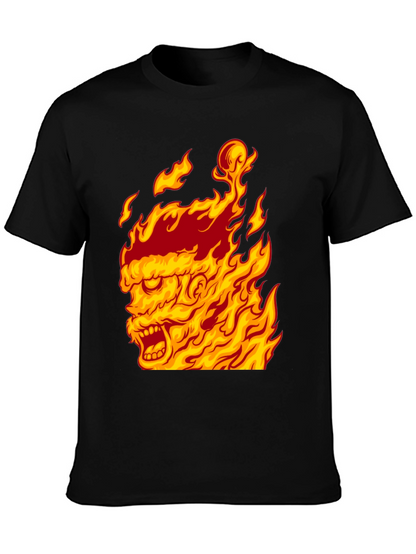 Fiery Graphic Tee - Burning Man Design