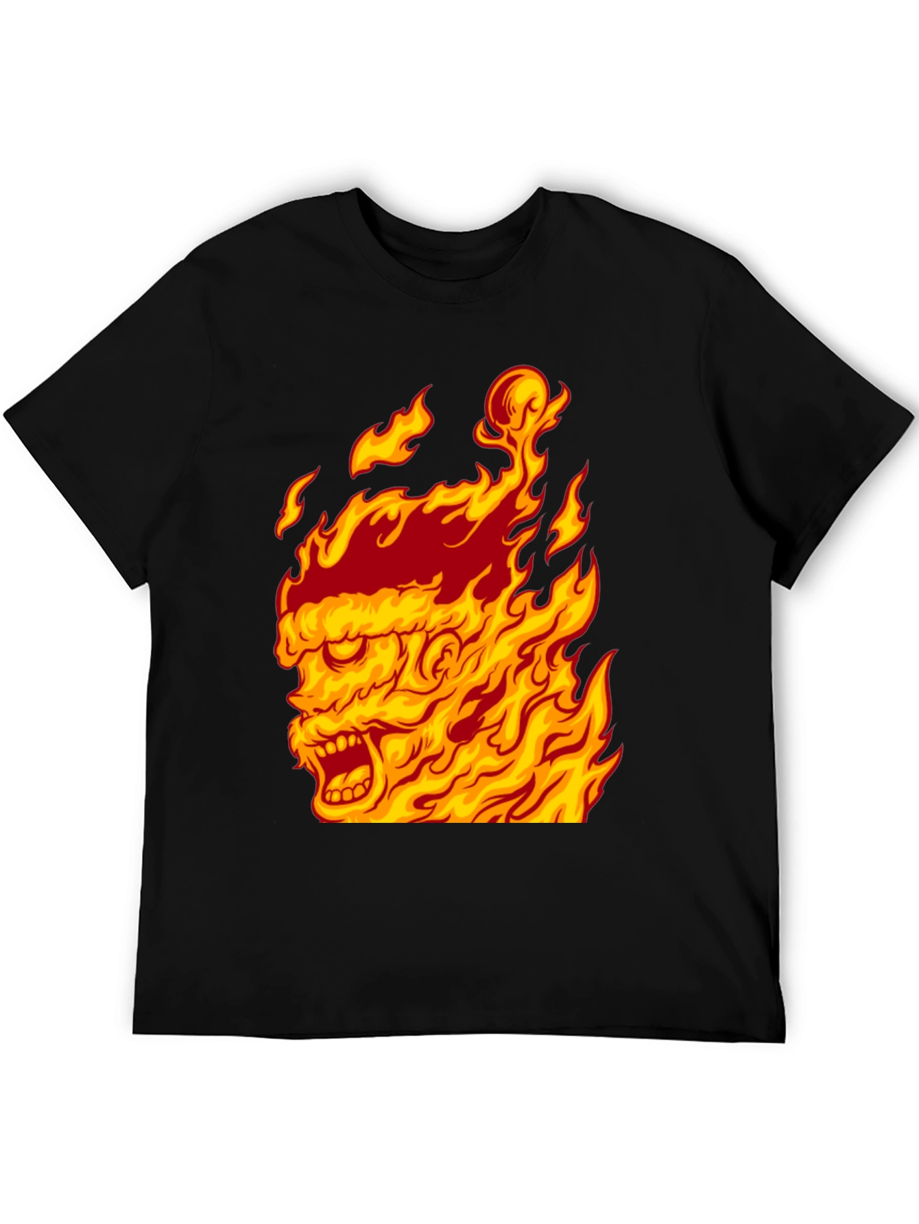 Fiery Graphic Tee - Burning Man Design