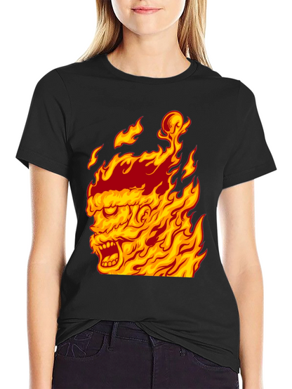 Fiery Graphic Tee - Burning Man Design