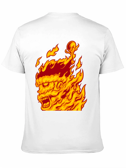 Fiery Graphic Tee - Burning Man Design