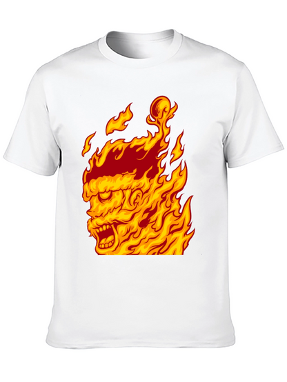 Fiery Graphic Tee - Burning Man Design