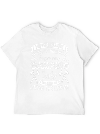 Camping Lady T-Shirt - Super Sexy Wife Gift