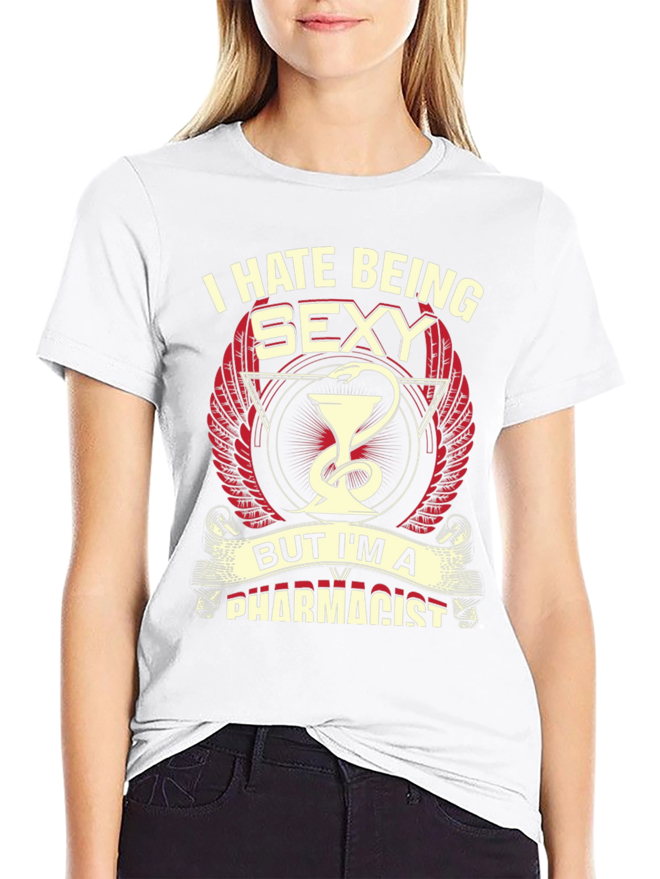 Sexy Pharmacist T-Shirt: Humorous & Stylish!