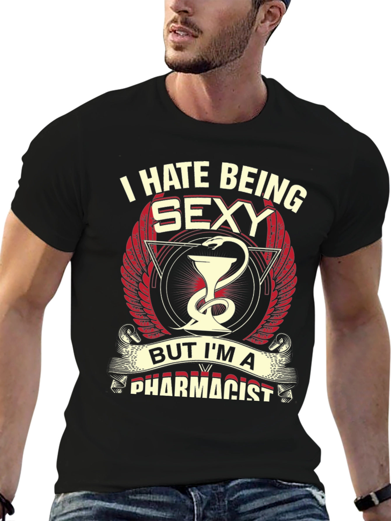 Sexy Pharmacist T-Shirt: Humorous & Stylish!