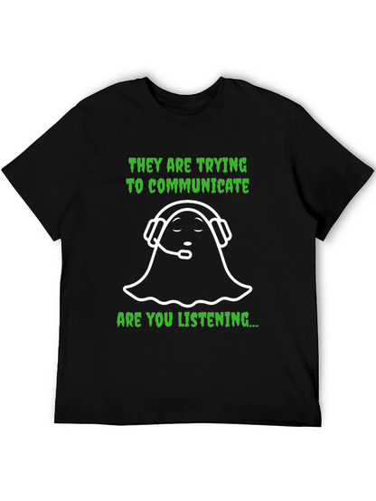 Ghost Communicating T-Shirt
