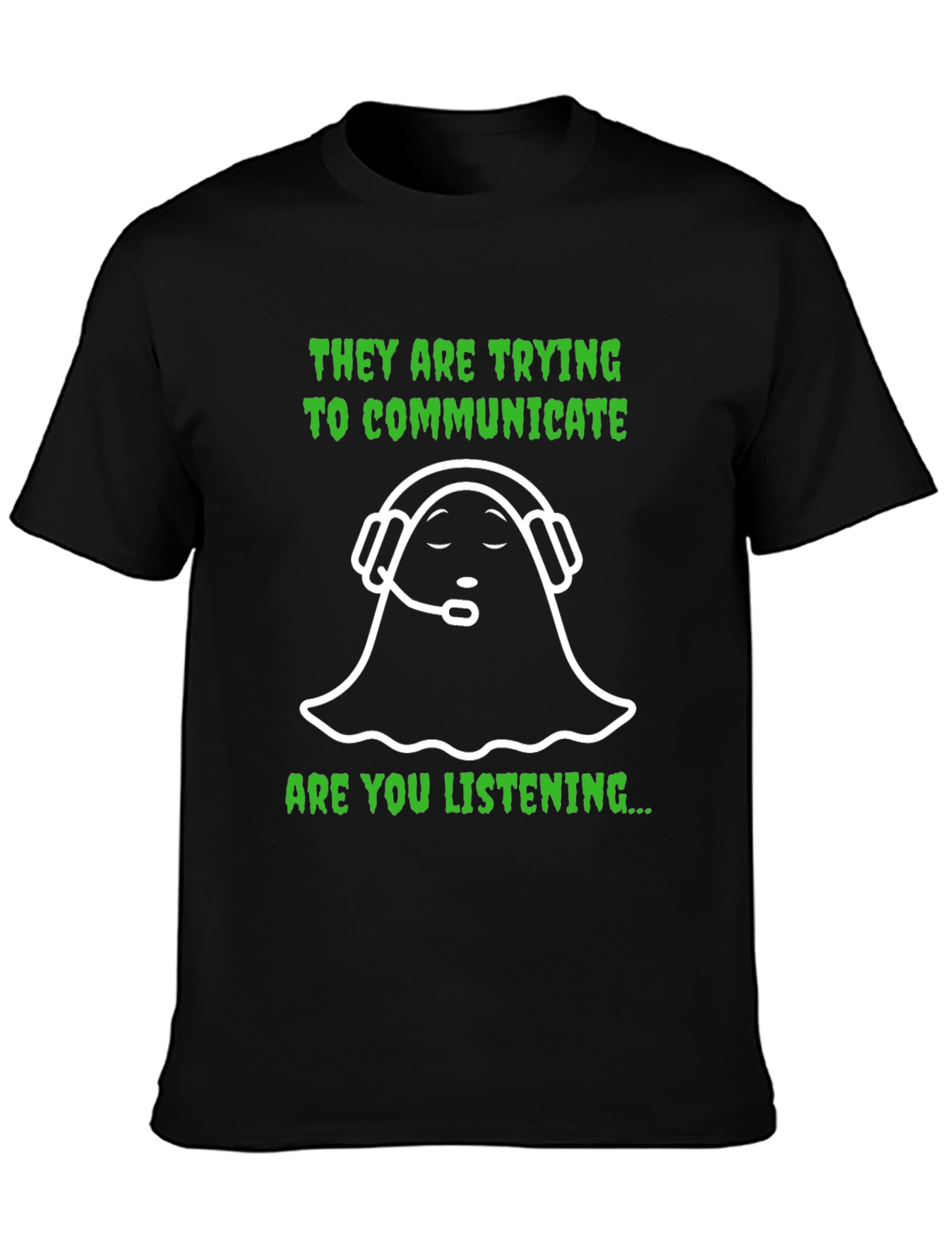 Ghost Communicating T-Shirt