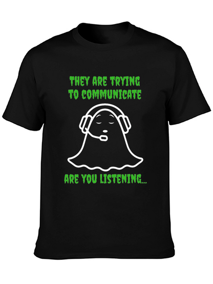 Ghost Communicating T-Shirt