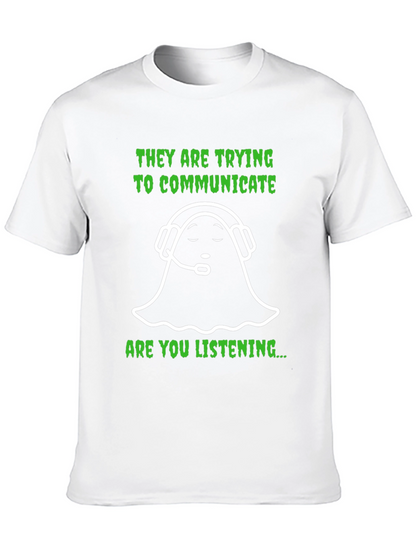 Ghost Communicating T-Shirt