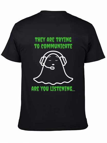 Ghost Communicating T-Shirt
