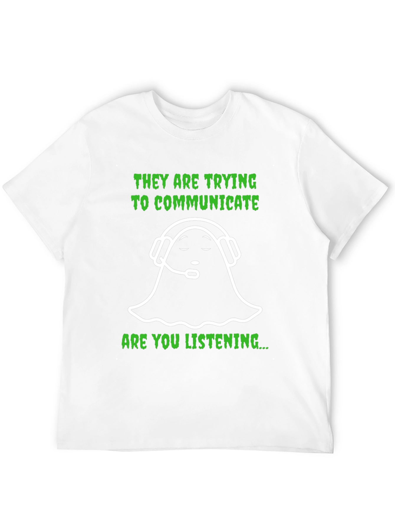 Ghost Communicating T-Shirt