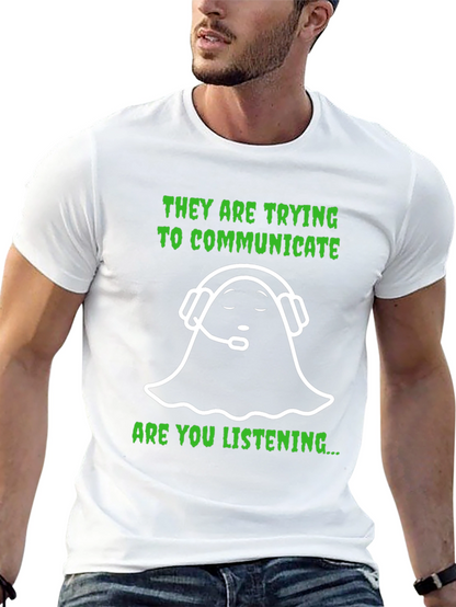 Ghost Communicating T-Shirt