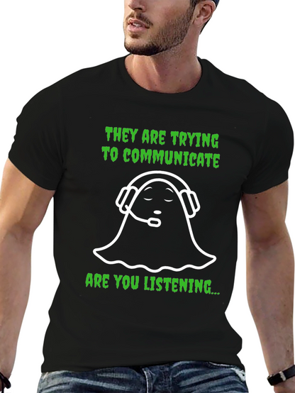 Ghost Communicating T-Shirt