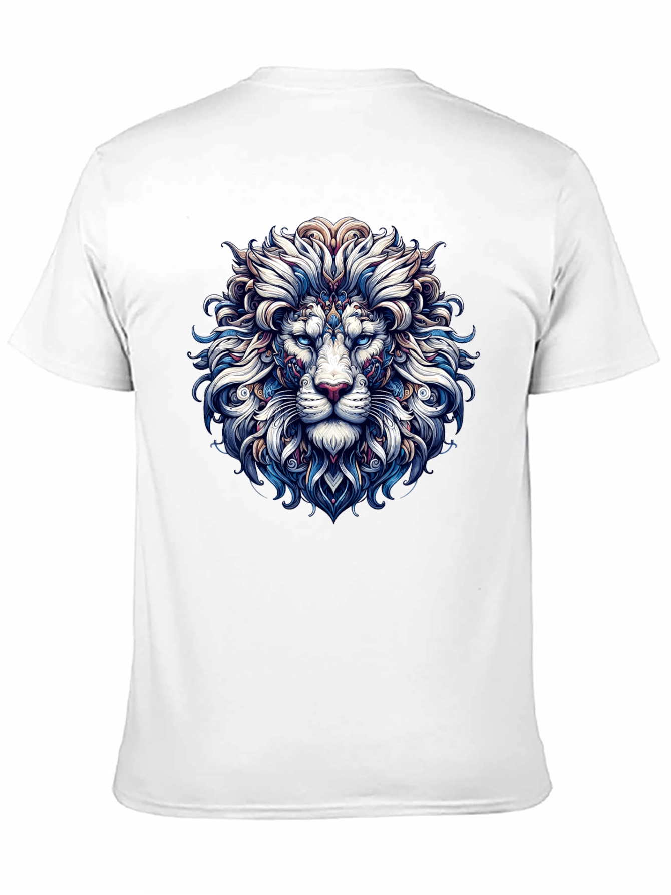 Lion Graphic Print Tee - Stylish Mens T-Shirt