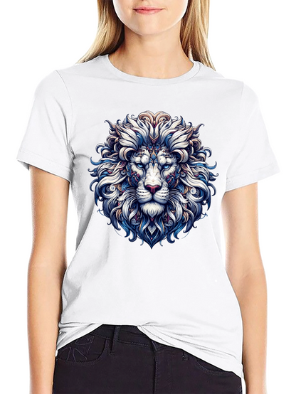 Lion Graphic Print Tee - Stylish Mens T-Shirt