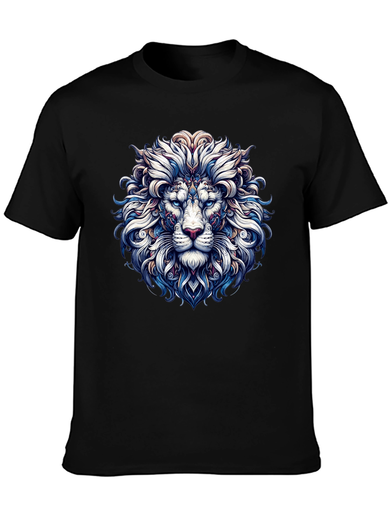 Lion Graphic Print Tee - Stylish Mens T-Shirt