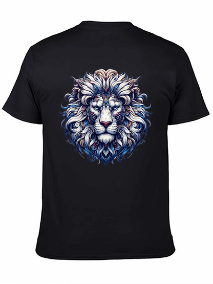 Lion Graphic Print Tee - Stylish Mens T-Shirt