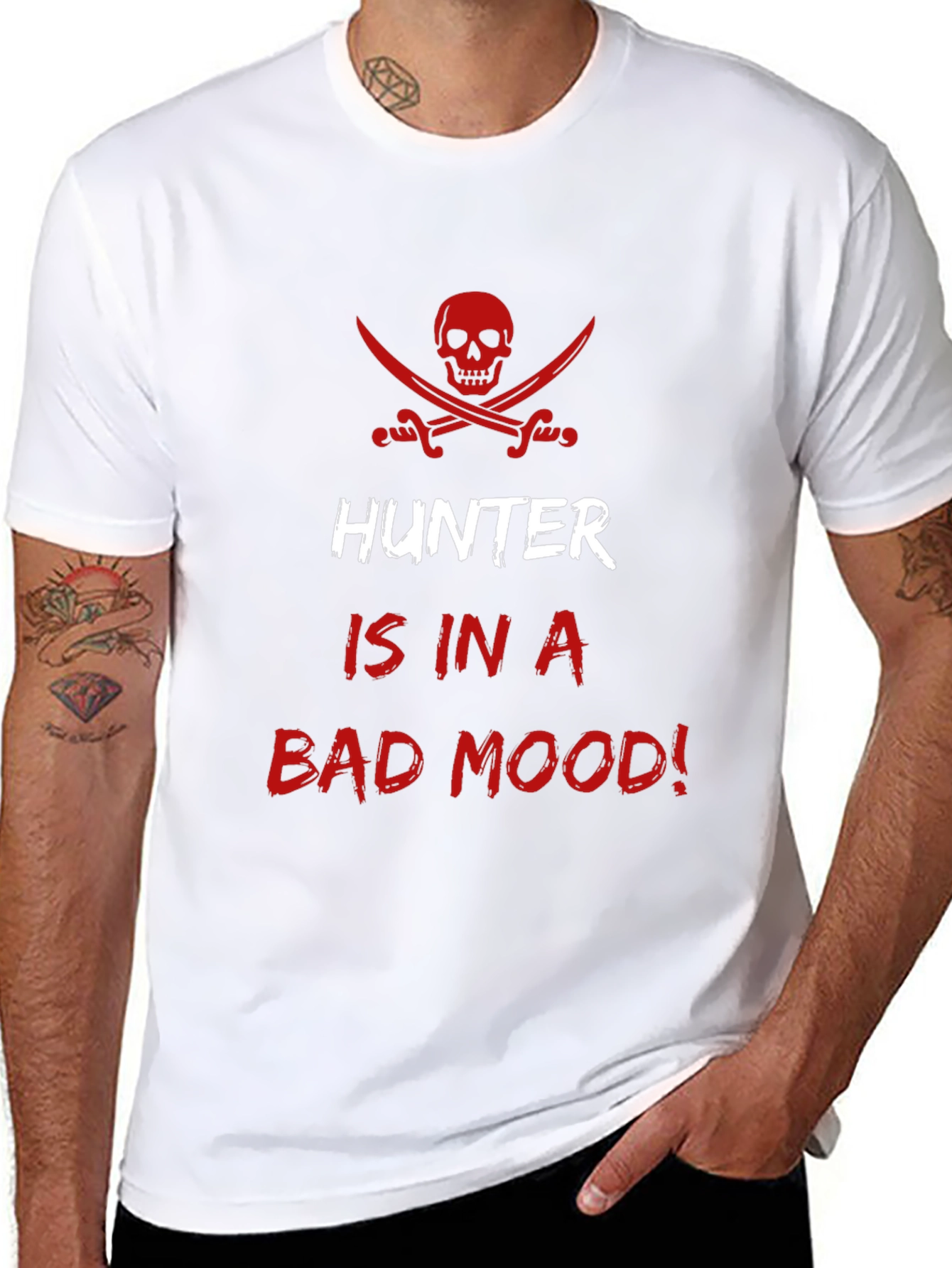 Hunter Bad Mood Graphic T-Shirt