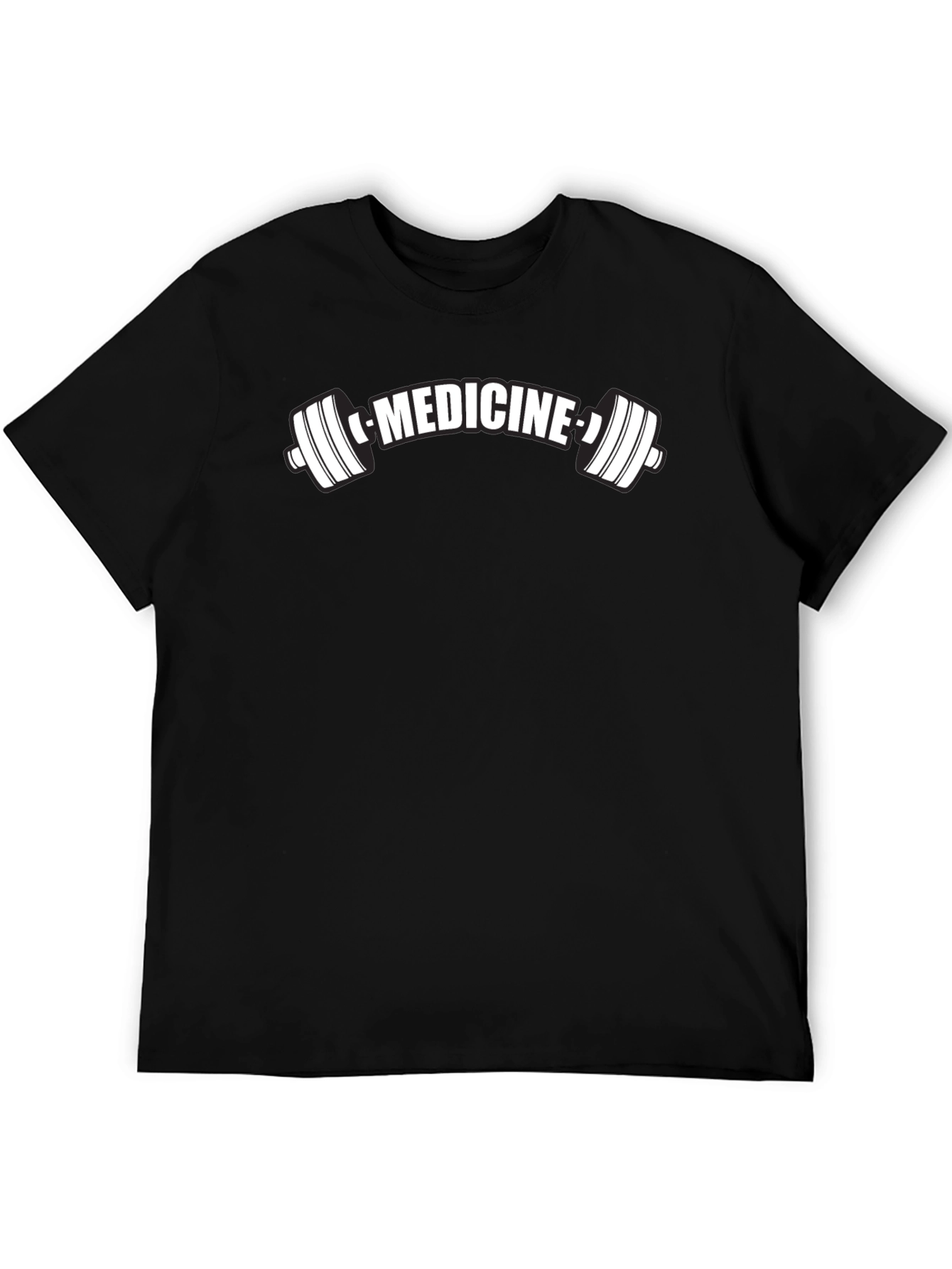 Medicine Barbell T-Shirt - Fitness & Health