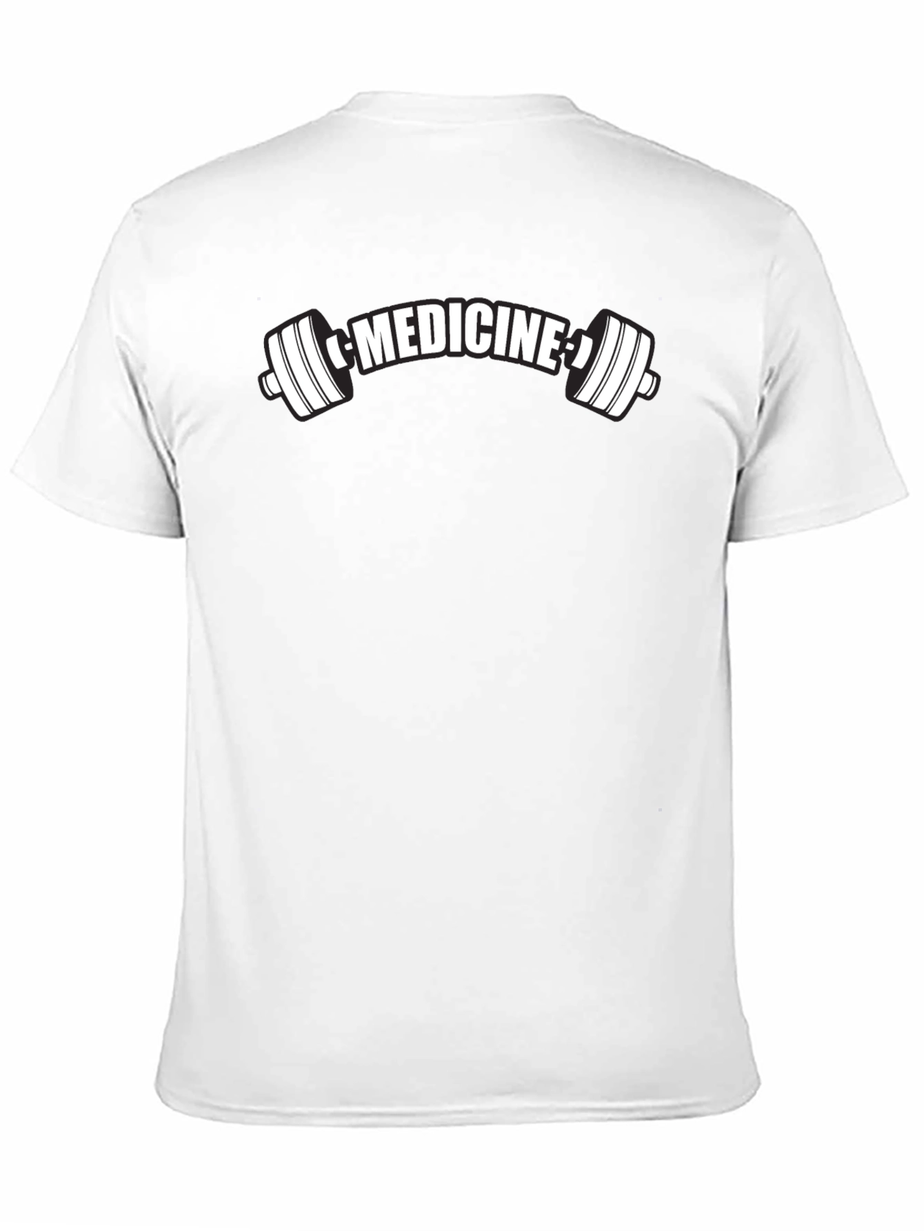 Medicine Barbell T-Shirt - Fitness & Health