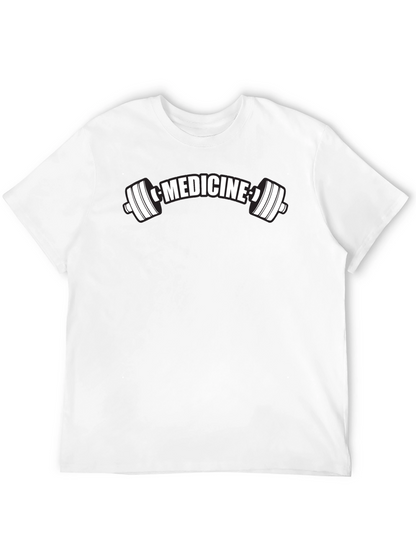 Medicine Barbell T-Shirt - Fitness & Health