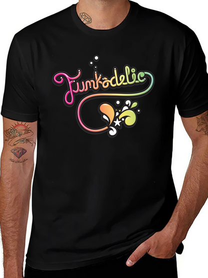 Funkadelic Graphic Tee - Black Cotton T-Shirt
