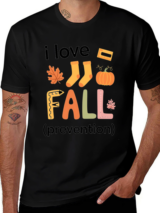 I Love Fall Prevention T-Shirt