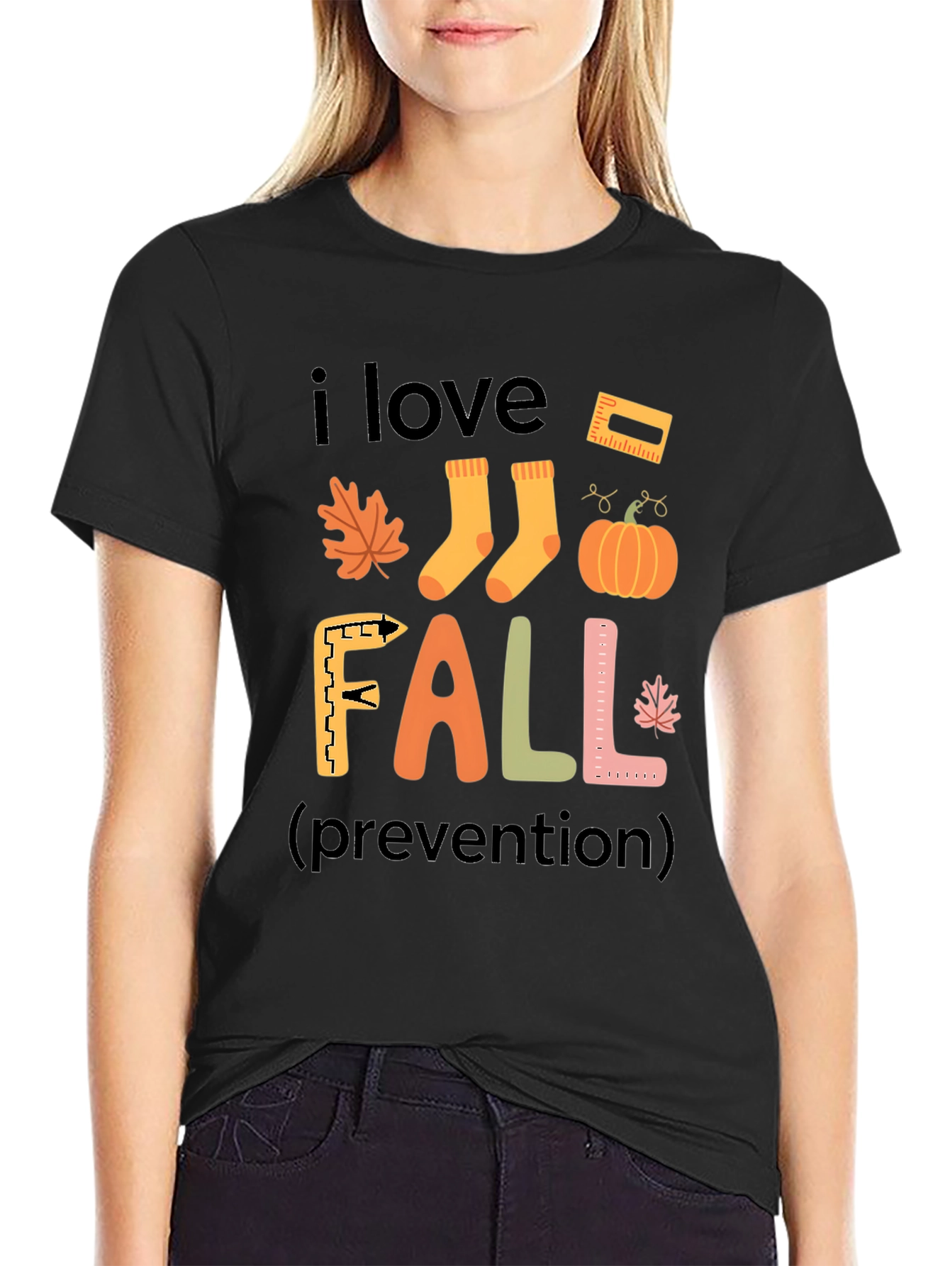 I Love Fall Prevention T-Shirt