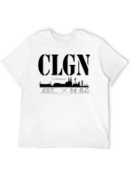 Cologne Skyline T-Shirt - Est. 38 B.C.